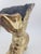 Metal Mid 20th Century Cast Iron Victorian Button Boot Vase – Gilded Gold Finish For Sale - Image 7 of 12