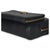 Black Grained Calfskin Caro Double Pouch For Sale In New York - Image 6 of 9