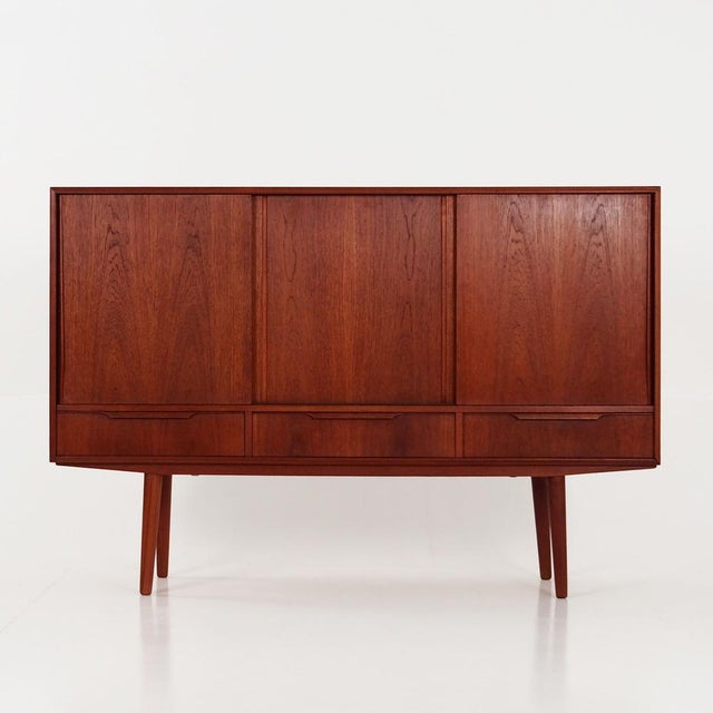 Danish Teak Highboard by E.W. Bach, 1960s For Sale - Image 18 of 18