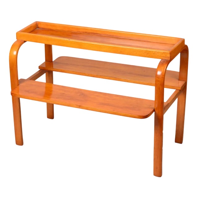 3-Shelf Flowerbed in Stained Wood, 1910s For Sale