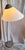 Vintage Fluke Floor Lamp with White Plastic Shade, 2000s For Sale - Image 3 of 8