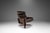 Vatne Møbler Scandinavian Modern Recliner High-Back Lounge Chair & Ottoman Attributed Soda Galvano for Vatne Mobler, Norway, C. 1970s For Sale - Image 4 of 18