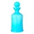 Vintage Boho Opaline Glass Decanter For Sale
