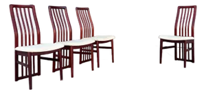 1960s Danish Modern Rosewood Dining Chairs by Skovby Møbelfabrik
