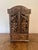 Antique Carved Oak Table Top Cabinet, 1920 For Sale - Image 4 of 8