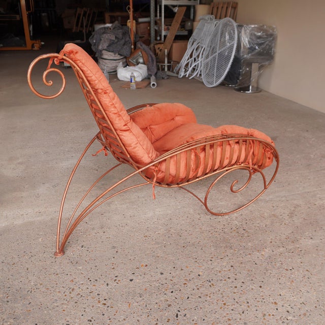 Scrolled Lounger by André Dubreuil For Sale - Image 12 of 18
