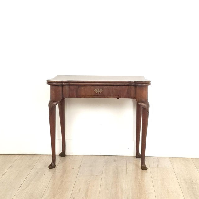 Traditional Rare George III Concertina Game Table, England Circa 1780 For Sale - Image 3 of 12