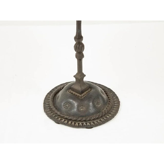 Red Wrought Iron Structure by Umberto Bellotto, 1890s For Sale - Image 3 of 4