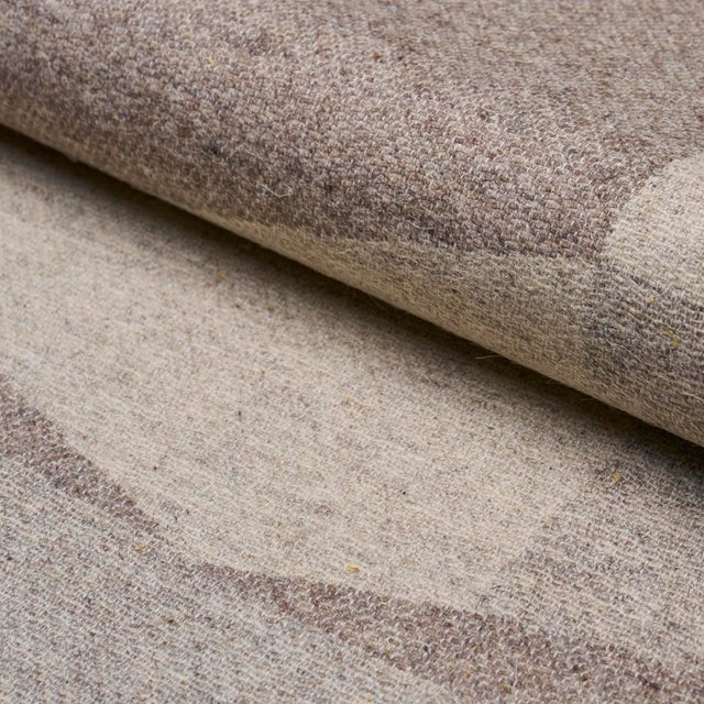 Schumacher SAMPLE - Schumacher Breuer Fabric In Dove Grey For Sale - Image 4 of 5