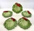 1950s Brad Keeler California Pottery Lobsterware Lettuce Leaf Plates, Circa 1950, Set of 5 For Sale - Image 5 of 10