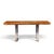 Roger Sprunger for Dunbar Mid Century Rosewood and Chrome Executive Desk For Sale In Chicago - Image 6 of 11