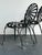 Metal Vintage Boho Wrought Iron “Sunburst” Dining Chairs After Francois Carre - A Pair For Sale - Image 7 of 11