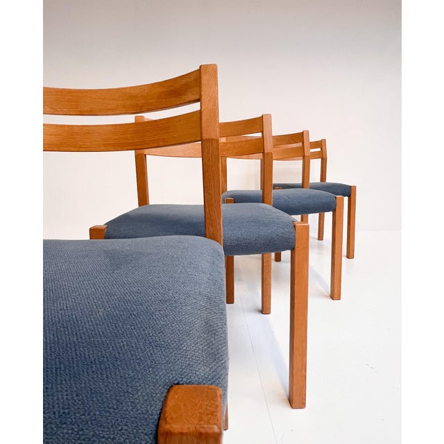 Mid-Century Modern Vintage Model 84 Chairs by Niels Otto Møller for J.L. Møllers, 1960s, Set of 4 For Sale - Image 3 of 14