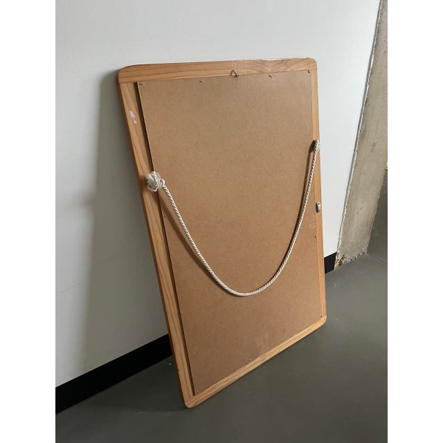 Vintage Revival Pine Mirror, 1980s For Sale - Image 11 of 15