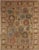 Antique Bakshaish Carpet, Oriental Persian Handmade in Tan Brown, Blue and Red For Sale - Image 16 of 18