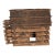 Antique American Folk Art Dollhouse Log Cabin For Sale