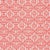 Schumacher X Trina Turk Amazing Maze Fabric in Coral For Sale
