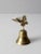 This vintage brass handbell boasts a decorative butterfly handle, perfect for adding a charming touch to your home. With a...