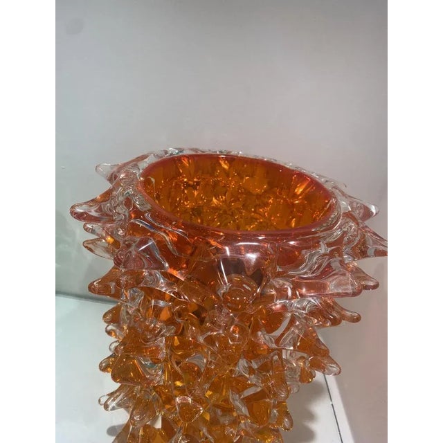 Rostrato Blue Murano Glass Vase from Simoeng For Sale - Image 4 of 12