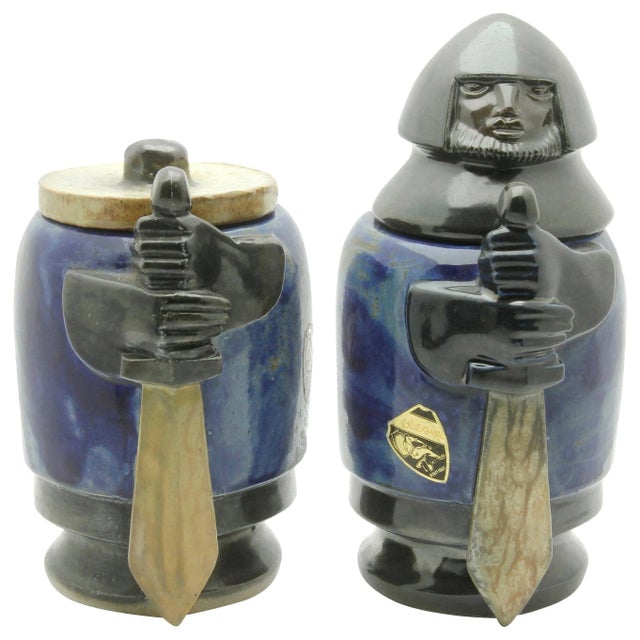 Belgian Art Pottery Jar with Lid by Roger Guerin Bouffioulx, 1927 For Sale - Image 11 of 11