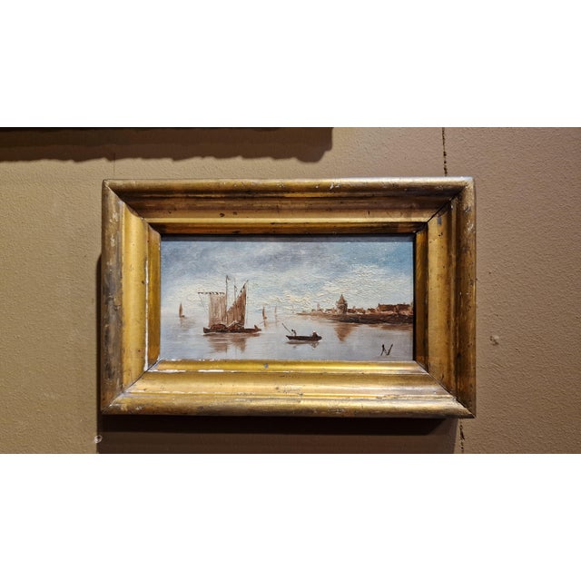 Seascape, Oil on Panel, 1890s-1910s, Framed For Sale - Image 11 of 14