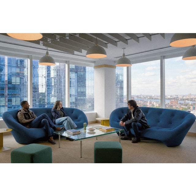 Ligne Roset Ploum Sofa by Ronan & Erwan Bouroullec – Rare Designer Statement Red For Sale - Image 6 of 6