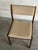 Wood Vintage Danish Modern Teak Dining Chair With Neutral Upholstery For Sale - Image 7 of 7