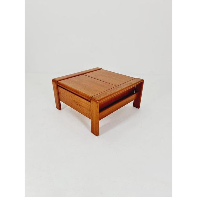 Danish teak coffee table /bar /drinks cabinet by emc möbelfabrik , 1960s design year: 1960s made in denmark dimensions: :...