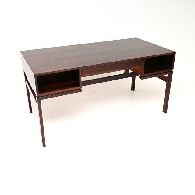 1960s Vintage Danish Desk attributed to Arne Wahl Iversen for Vatne Møbler, 1960 For Sale - Image 5 of 11