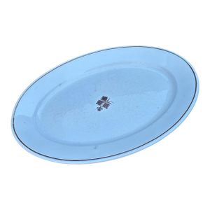 Mid 19th Century Alfred Meakin Tea Leaf Copper Lustre Oval Platter