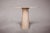 Modern Le Cou Travertine Round Dining Table 35.4" For Sale - Image 3 of 3