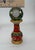 Marble Meenakari Table Clock For Sale - Image 11 of 12