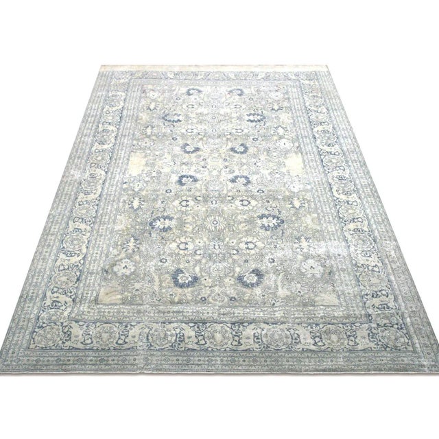 1940s 1940s Persian Tabriz Rug For Sale - Image 5 of 7