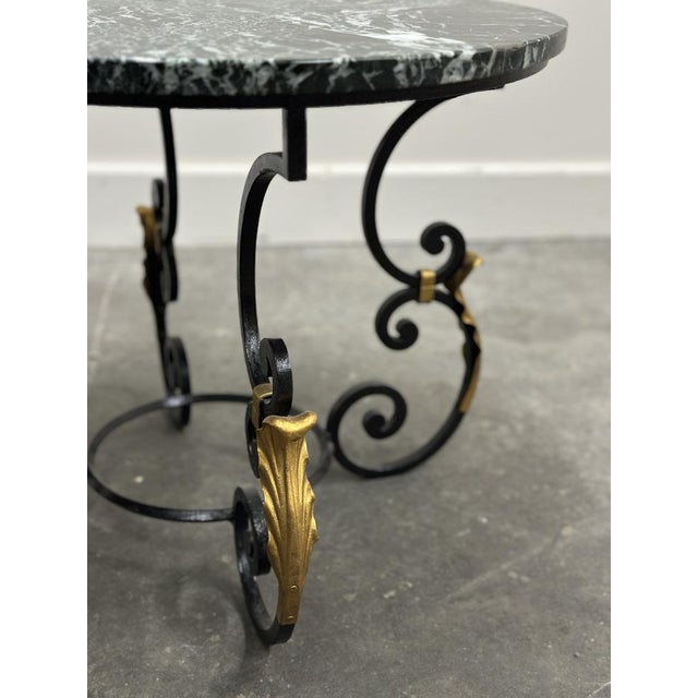 Neoclassical French Revival Coffee Table in the style of Hollywood Regency, 1970s For Sale - Image 4 of 13