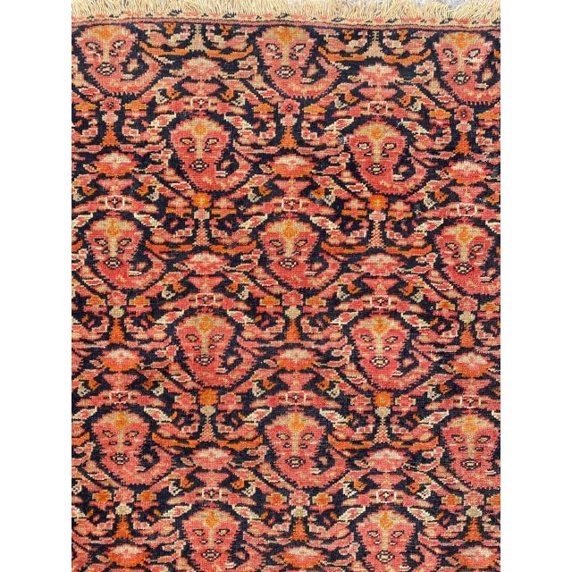 Textile Antique Kurdish Malayer Rug For Sale - Image 7 of 18