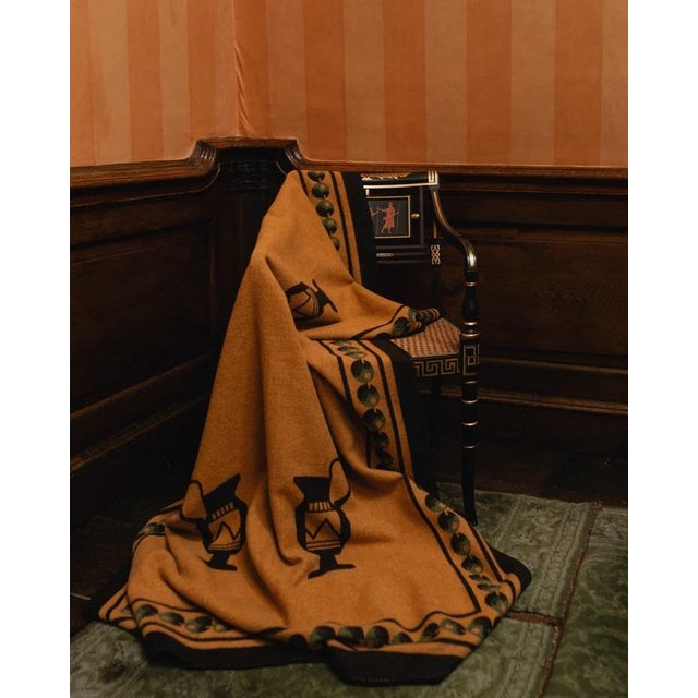 Our buttery-soft cashmere-blend throws are intricately woven and finished with a hand-sewn hem, at our heritage workshop...