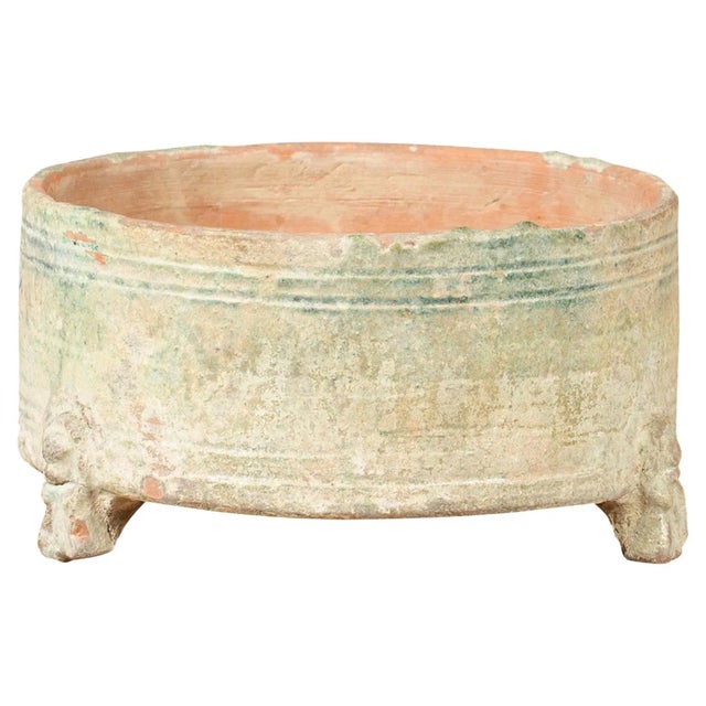 202 BC-200 AD Chinese Han Dynasty Raised on Petite Feet Incense Burner For Sale - Image 13 of 13