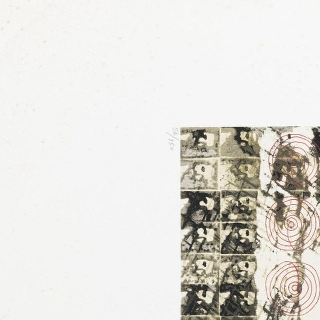 Screen print - Jose Emidio - 2009 (signed). Screen print on paper; signed and dated 2009. Edition no. 56/150. Acidity...