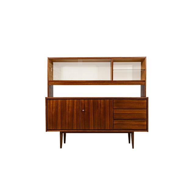 Vintage Sideboard with Display Unit from Swarzędzkie Fabryki Mebli, 1970s For Sale - Image 18 of 18