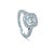 Cartier Platinum Destinée Diamond Ring 2.31ct 5.43g, Size 5.5 For Sale - Image 9 of 18