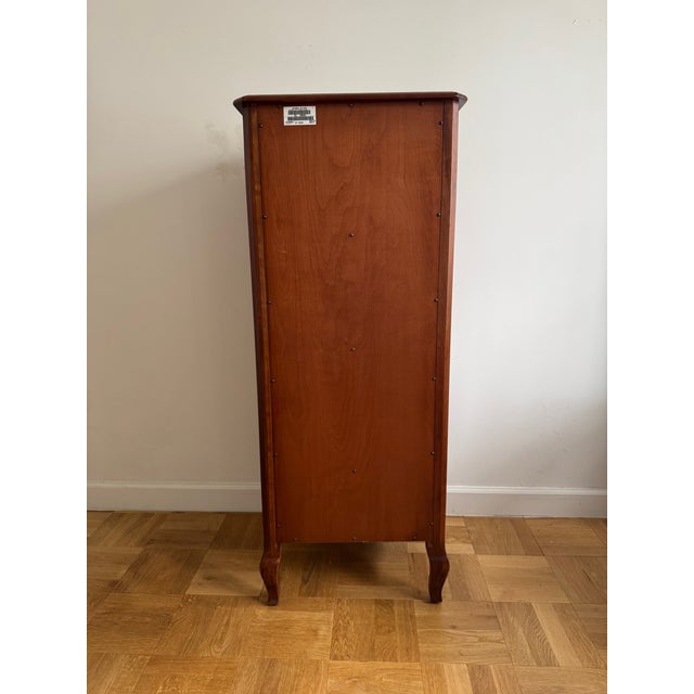 Ethan Allen Ethan Allen “Maison” Cherry Semainier / Lingerie Chest – 7 Drawers, Made in Usa For Sale - Image 4 of 16