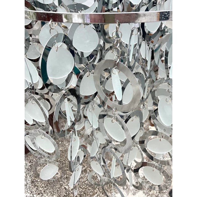 Vintage Midcentury Verner Panton Rings Chandelier For Sale In West Palm - Image 6 of 8