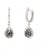 2020s 3.75 Carat Black Diamond White Gold Dangle Earrings, A Pair For Sale - Image 5 of 5