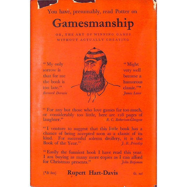 POTTER, Stephen [126] pp. Rupert Hart-Davis 1951 Second Impression 7 1/2" x 5" Survey including stylish musings on...