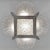Metal Jean Gauthier Ejg French Art Deco Nickeled Bronze & Frosted Glass Chandelier 1930s For Sale - Image 7 of 11