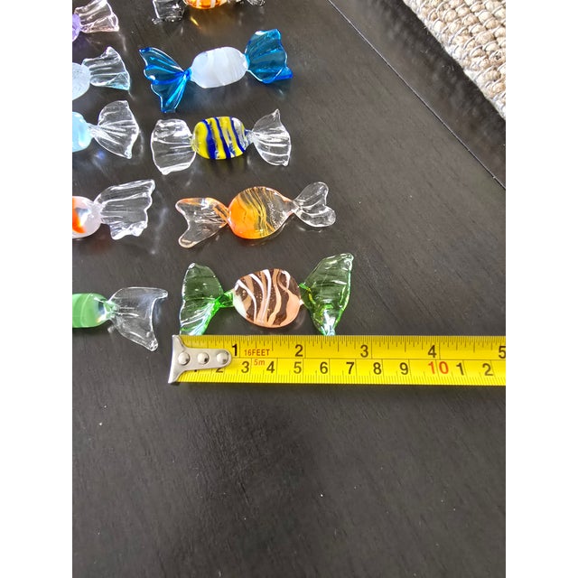 Vintage Murano Style Glass Candies - Set of 20 For Sale In Palm Springs - Image 6 of 8