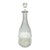 Antique Etched Crystal Decanter With Stopper For Sale