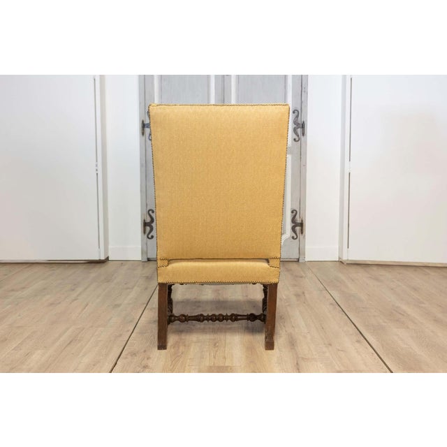 18th Century French Louis XIII Style Armchair For Sale In Atlanta - Image 6 of 11