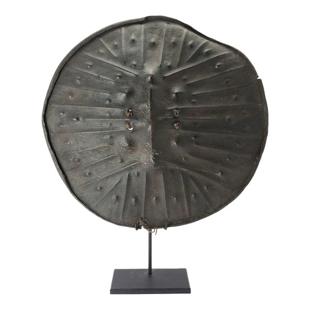 Oromo-Sidama Leather Warrior's Shield, 1875-1925 For Sale