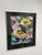 Shabby Chic Peggy Clark "Sunflower Twist" Framed Watercolor, Circa 1994 For Sale - Image 3 of 11